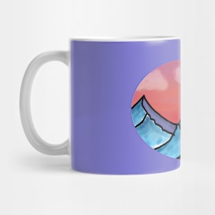 Blue Mountain Sunset Mug